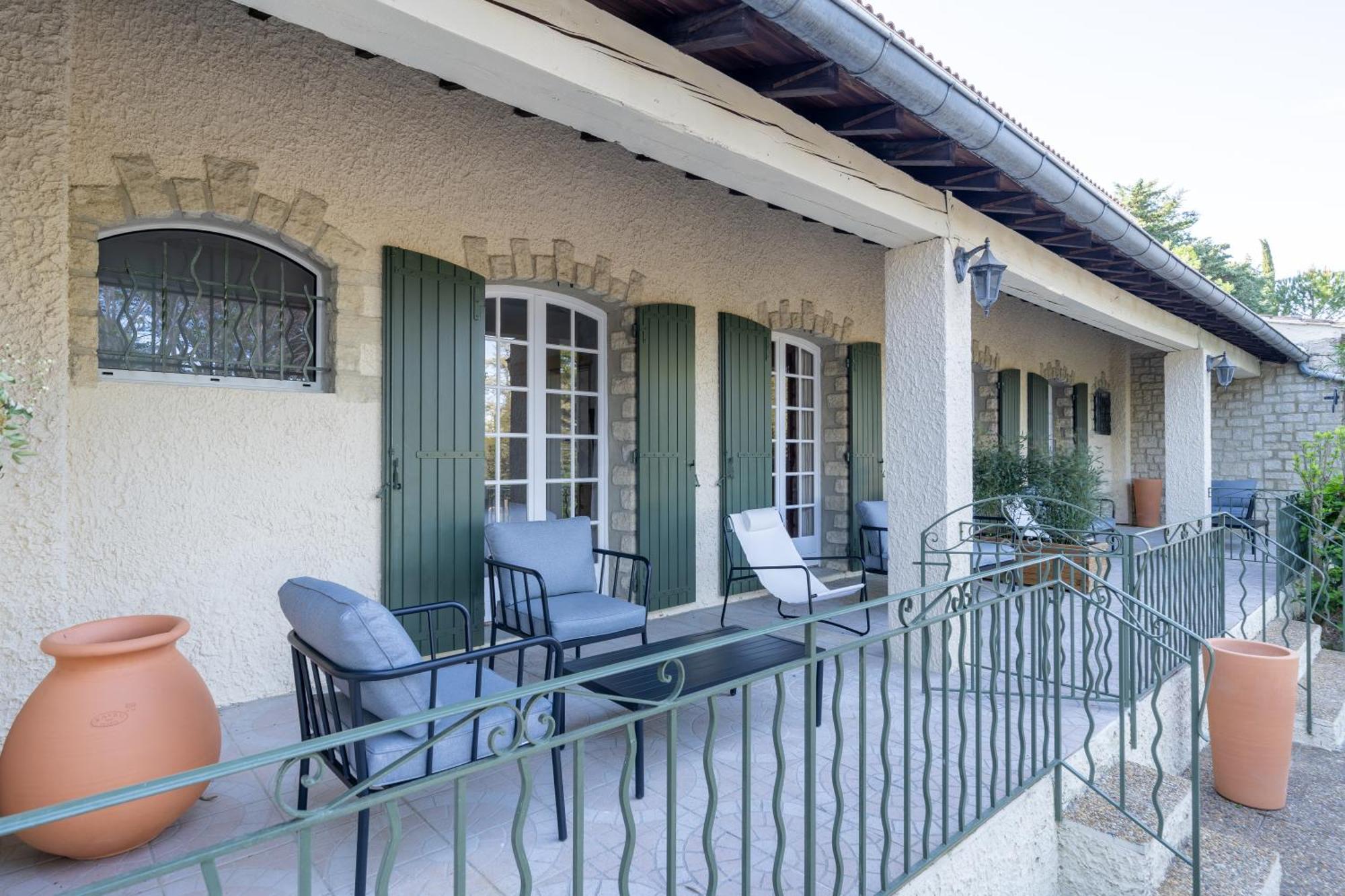 Hôtel La Garrigue Venasque Exterior foto